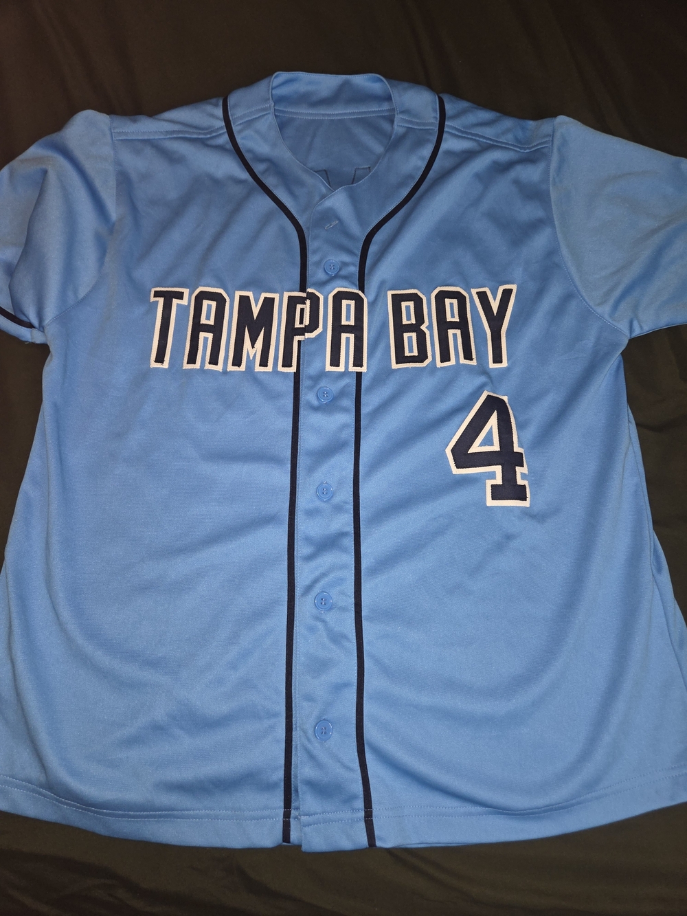 Wander Franco Signed Tampa Bay Rays Jersey JSA Certified Autographed